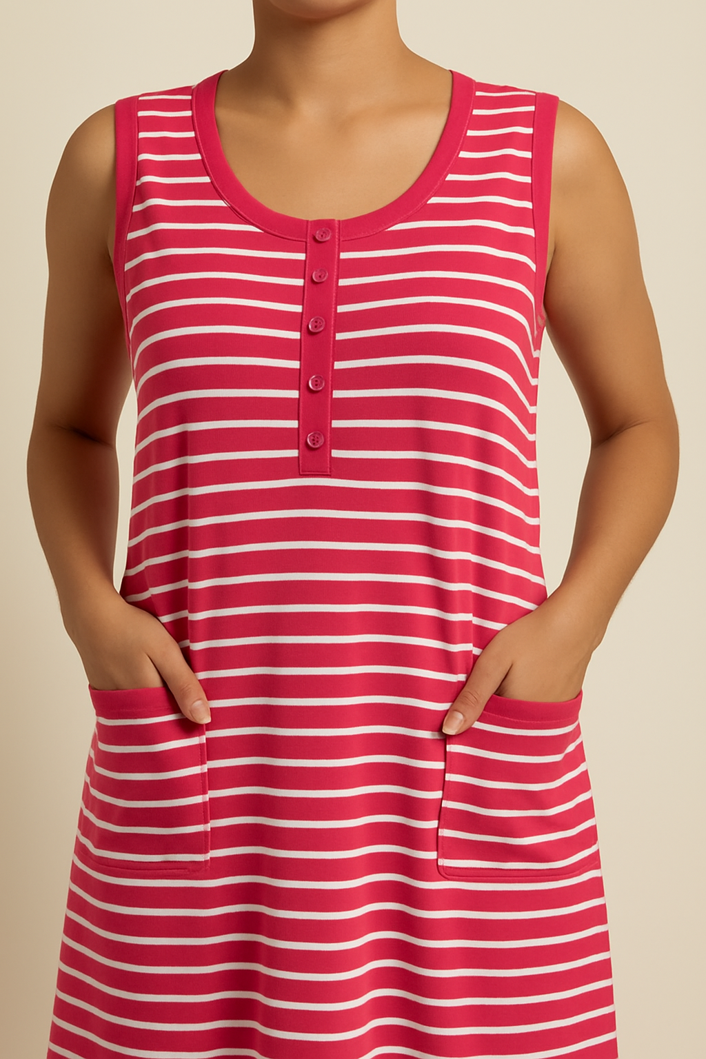 Noris | Hauskleid mit Taschen