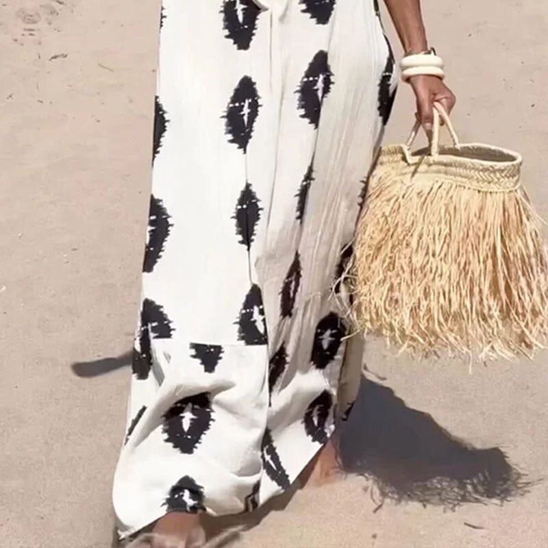 Alaya | Stilvolles Maxi-Kleid mit einer Schulter