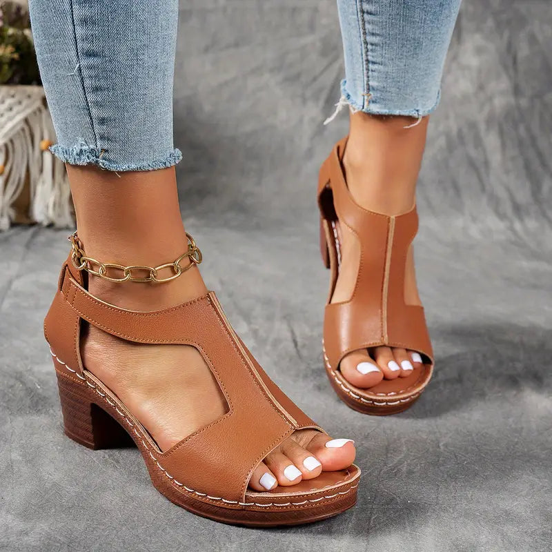 Miracle | Sommerliche Plateausandalen für Damen