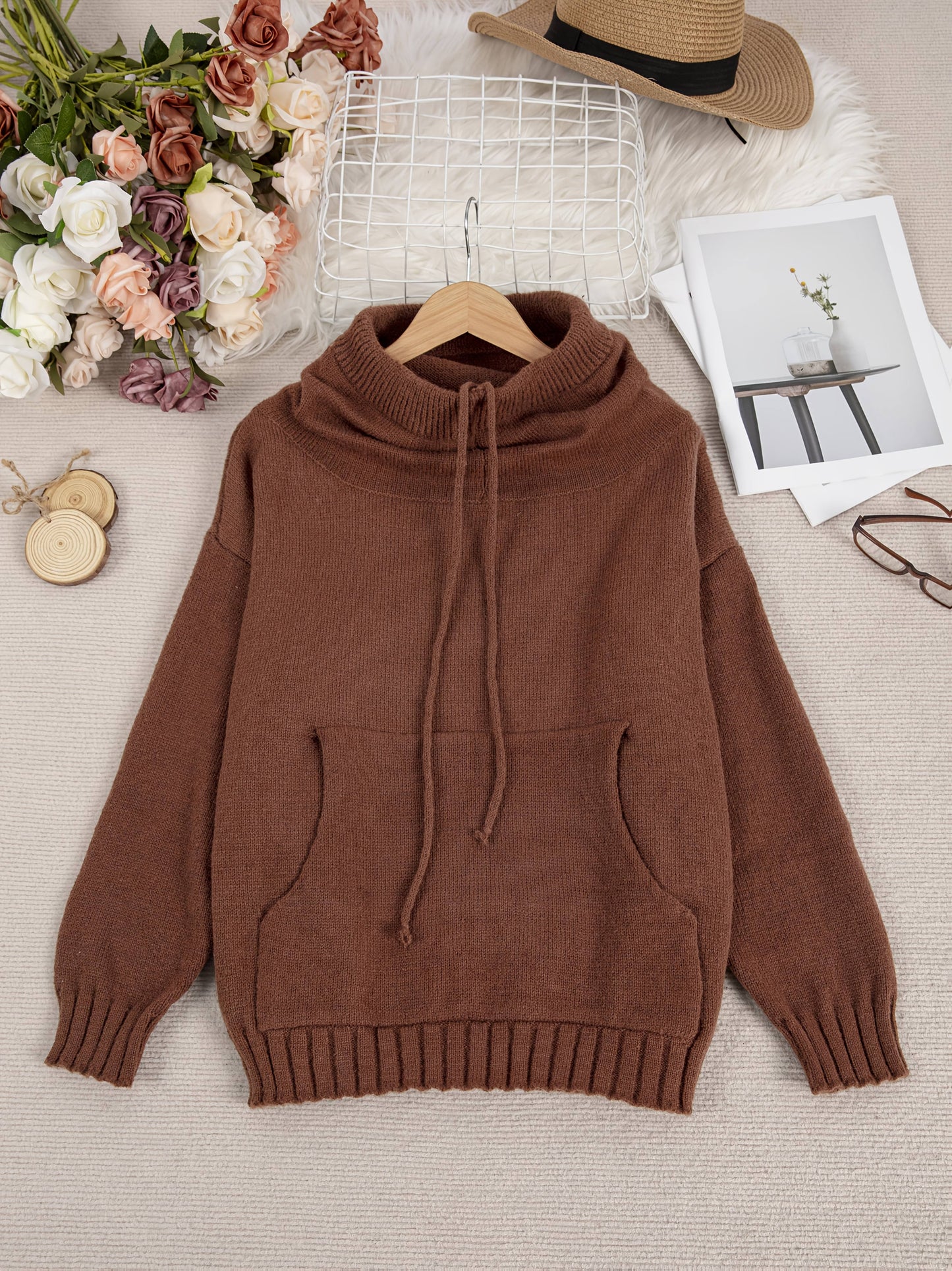 Kaliyah | Pullover für Damen, praktisch mit Tasche & modern