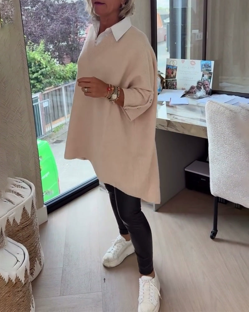 Shaimy | V-Ausschnitt-Pullover