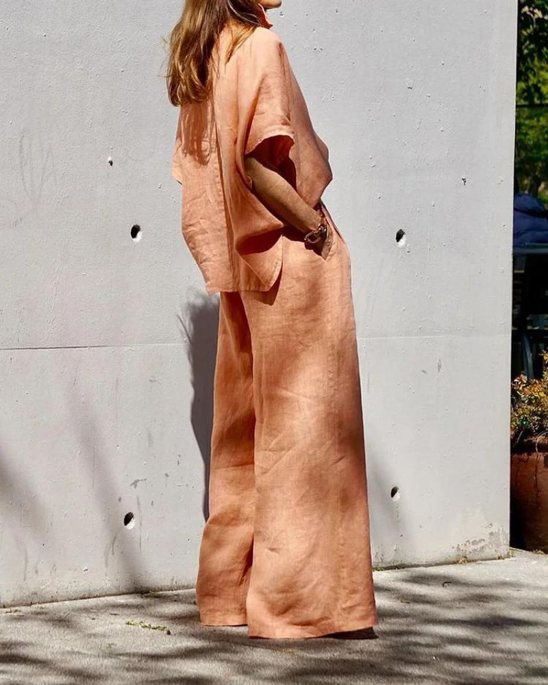 Melanie | Lässiger Chic 2-teiliges Set für Damen