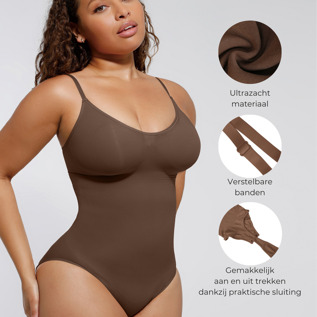 Leonie | nahtloser Shaping-Bodysuit mit String