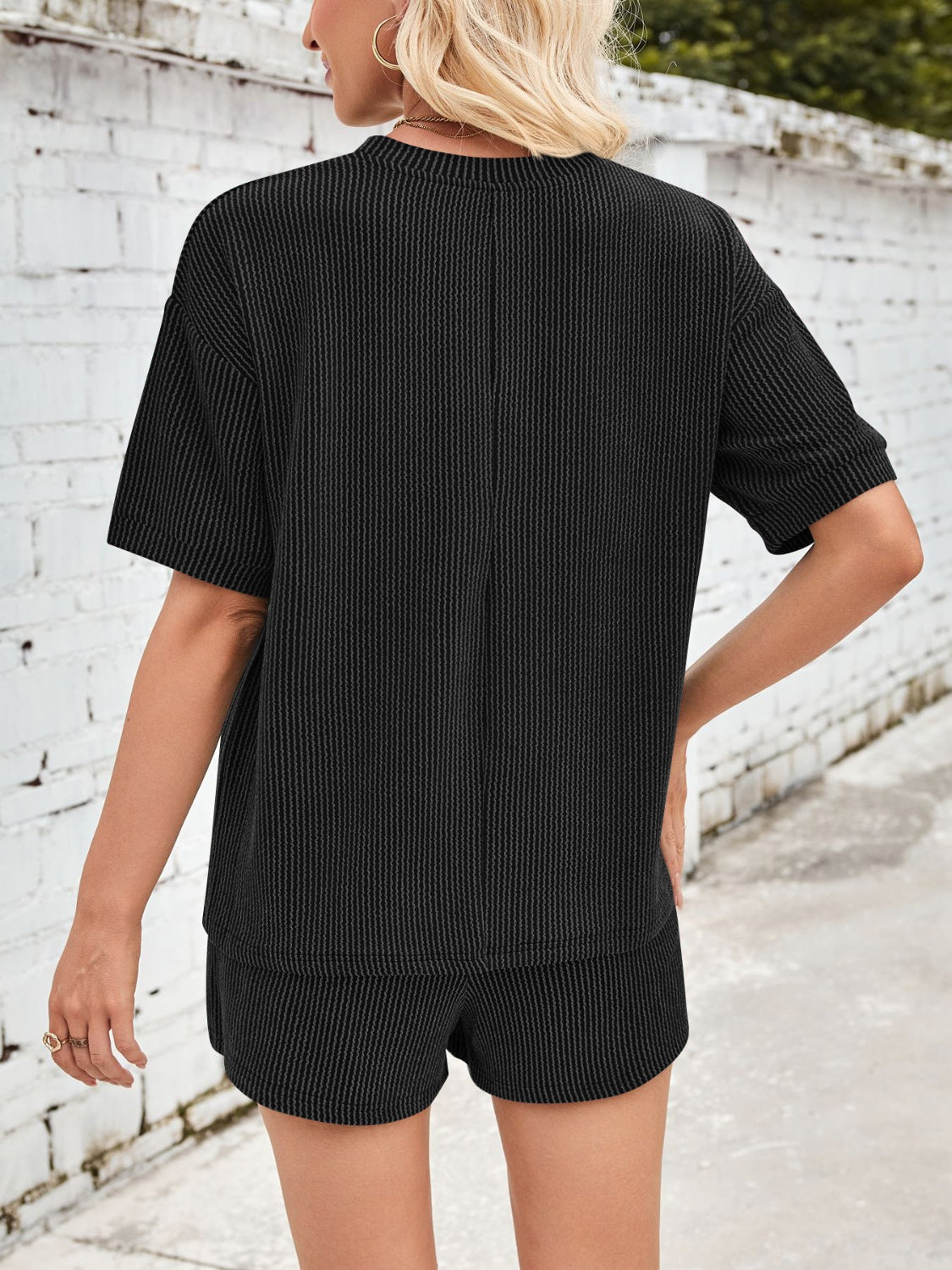 Darla | entspannendes Loungewear-Set aus weichem Rippstoff