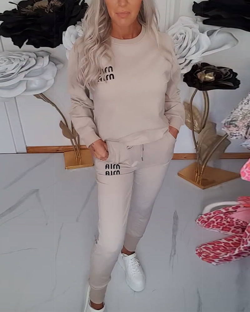 Leona | Damen-Anzug mit rundem Ausschnitt, zeitlos & klassisch