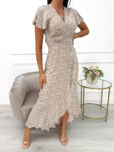 Kaya | stilvolles asymmetrisches Kleid für Damen