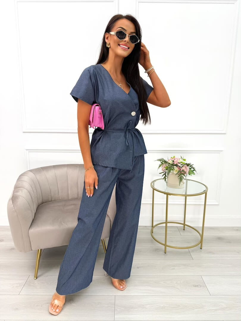 Aleia | bequemer Blusen- und Hosen-Satz für entspannte Tage