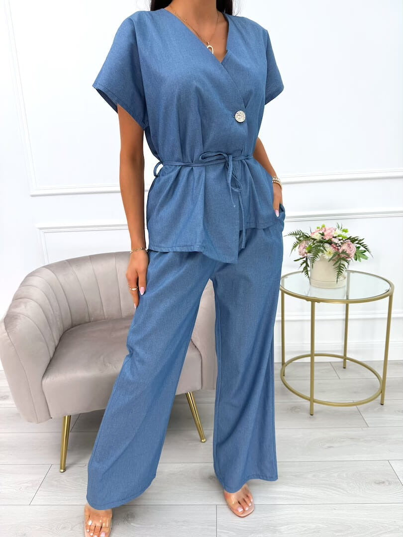 Aleia | bequemer Blusen- und Hosen-Satz für entspannte Tage