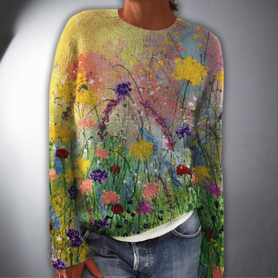 Maurine | Handgefertigter Kuschelpullover