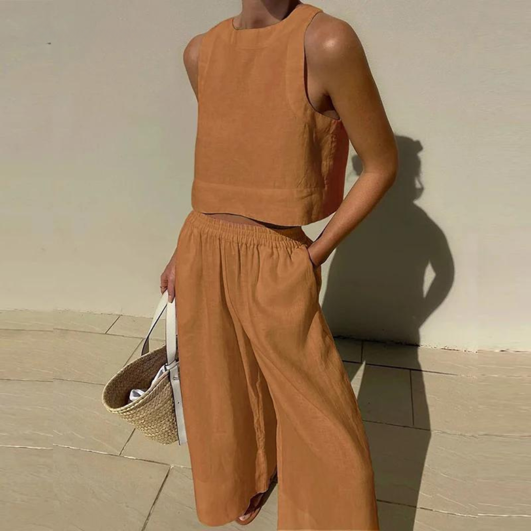 Clorrete | Feminines Set aus Top und Hose