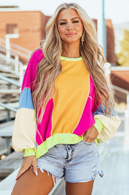 Daniela | Patchwork-Top mit Ziernähten