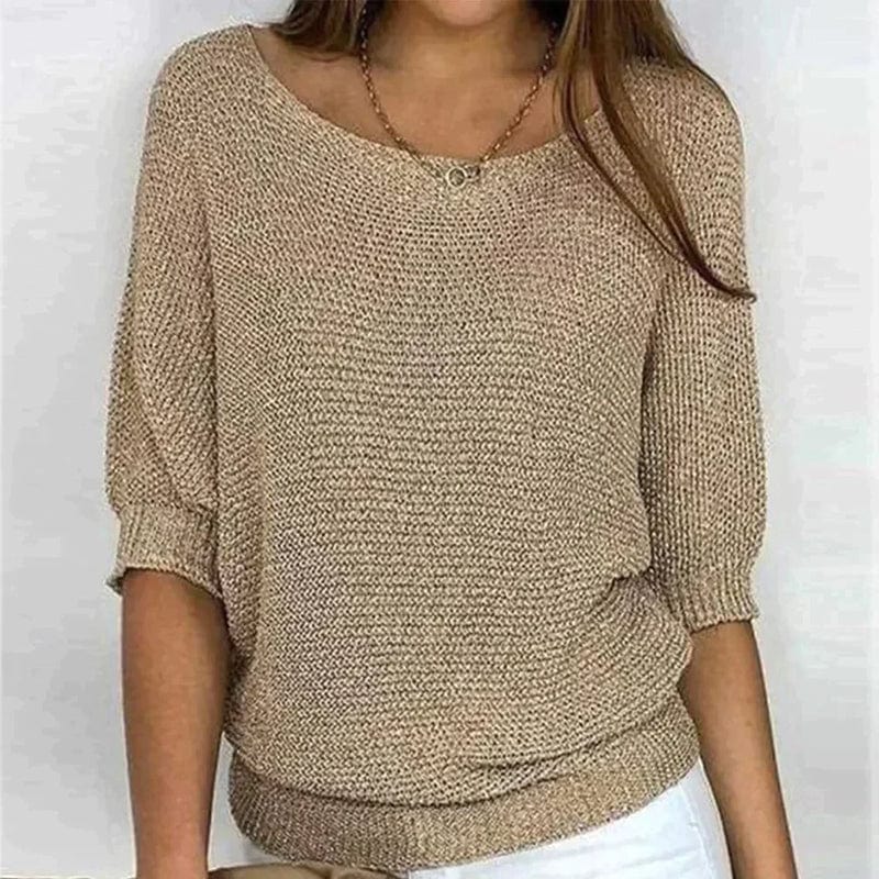 Trina | Bequemer Feinstrickpullover