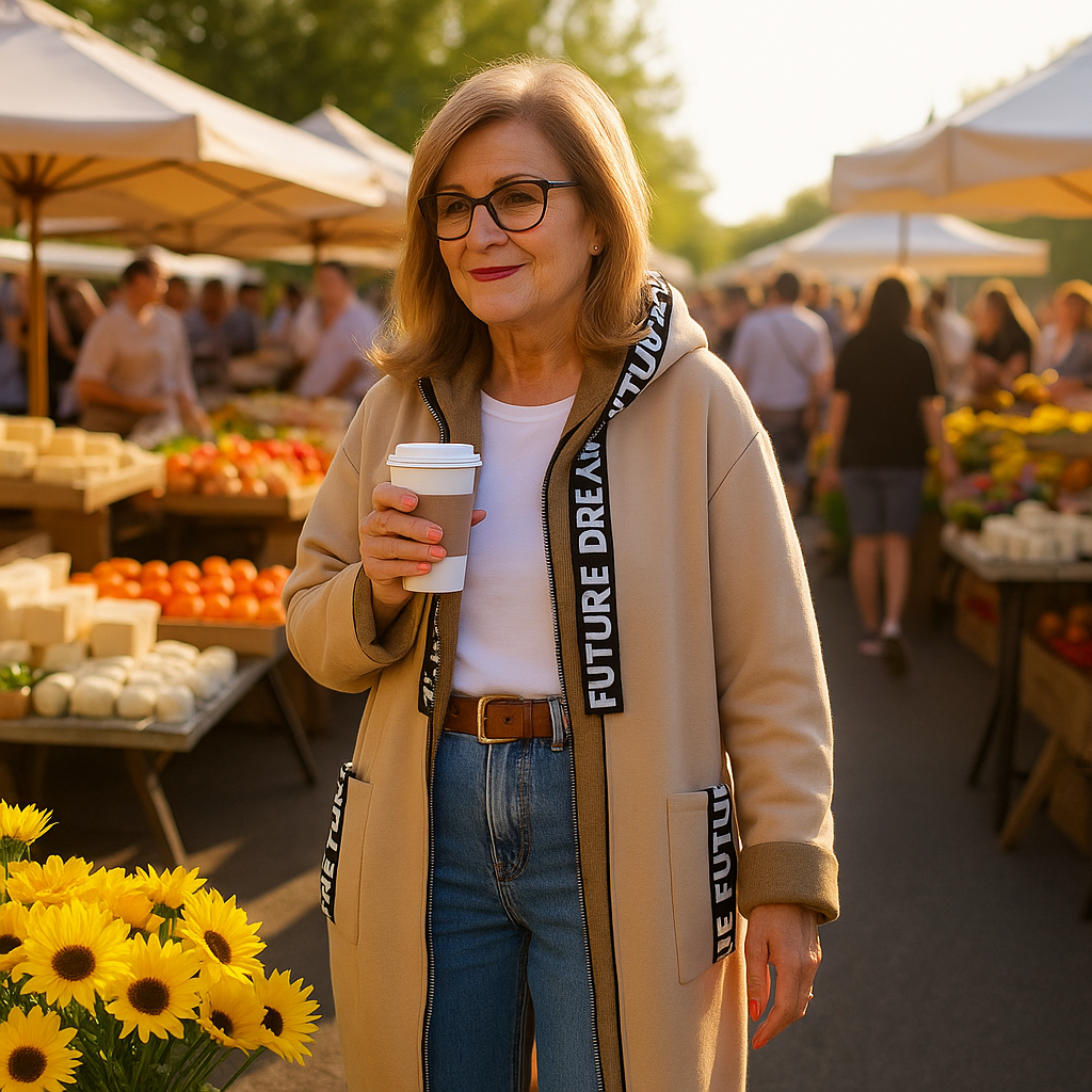 Mazzi | Weiche Kapuzenjacke