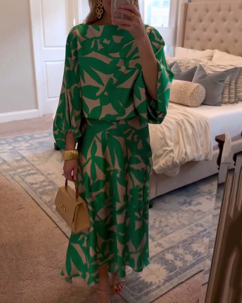 Bridget | Lockeres Damen-Set mit Kleid für jeden Tag