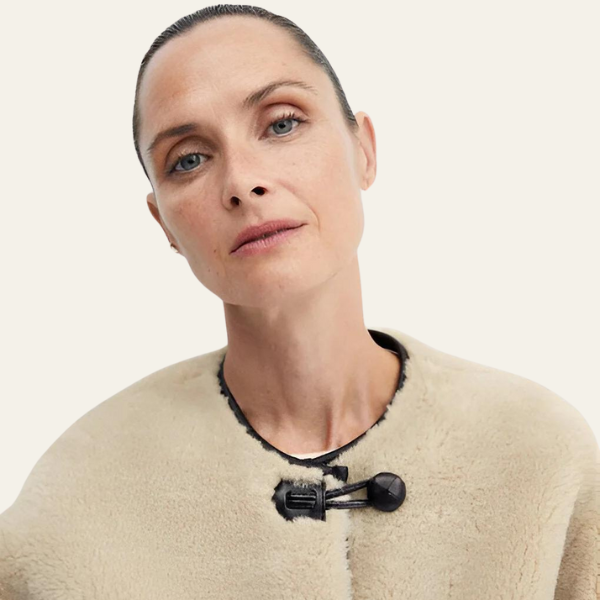 Liana™ - Eleganter Kunstpelz-Mantel