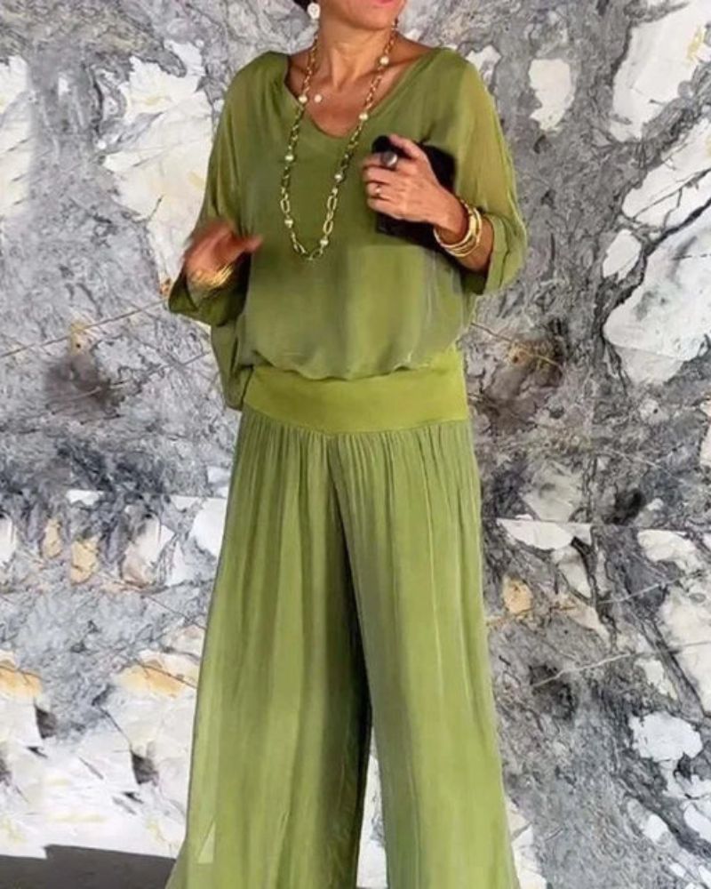 Jolina | Lässiges Boho-Set mit zwei Teilen