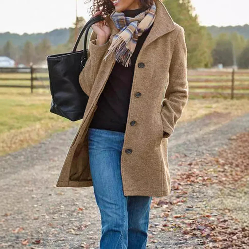 Rhoby | Mittellanger Wollmantel