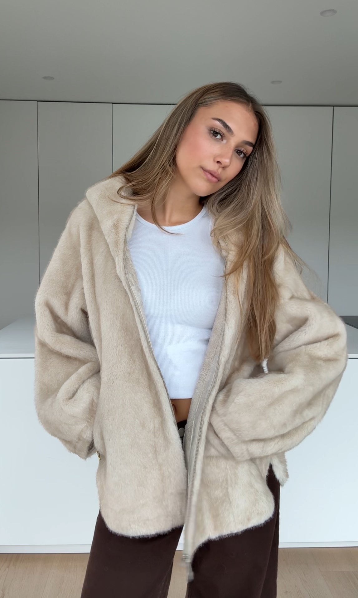 Biara | Weiche Kapuzenjacke