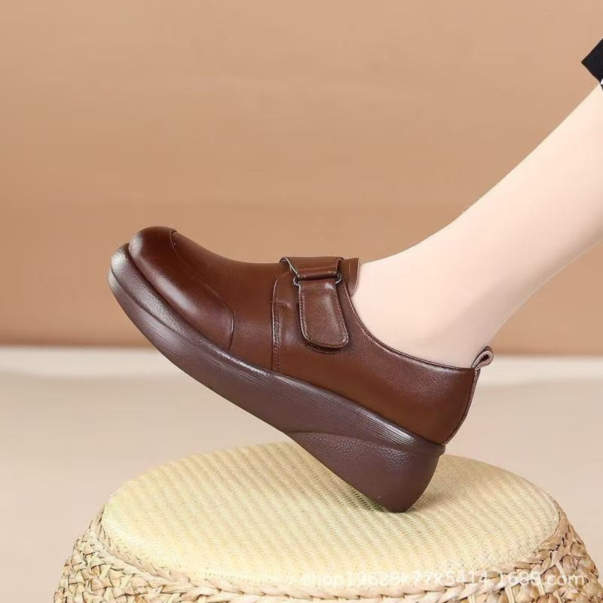 Laina | Bequeme Lederschuhe mit rutschfester Sohle