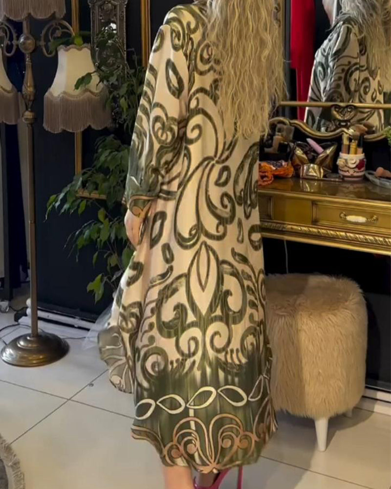 Carmen | Damenkleid, locker & elegant mit Print