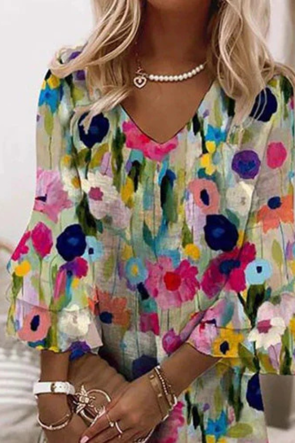 Irene | elegante florale Kleidungsstücke für raffinierten Komfort