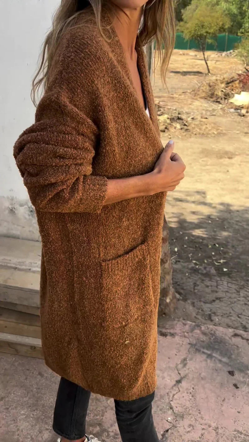 Helena™ | Kuscheliger Strickmantel