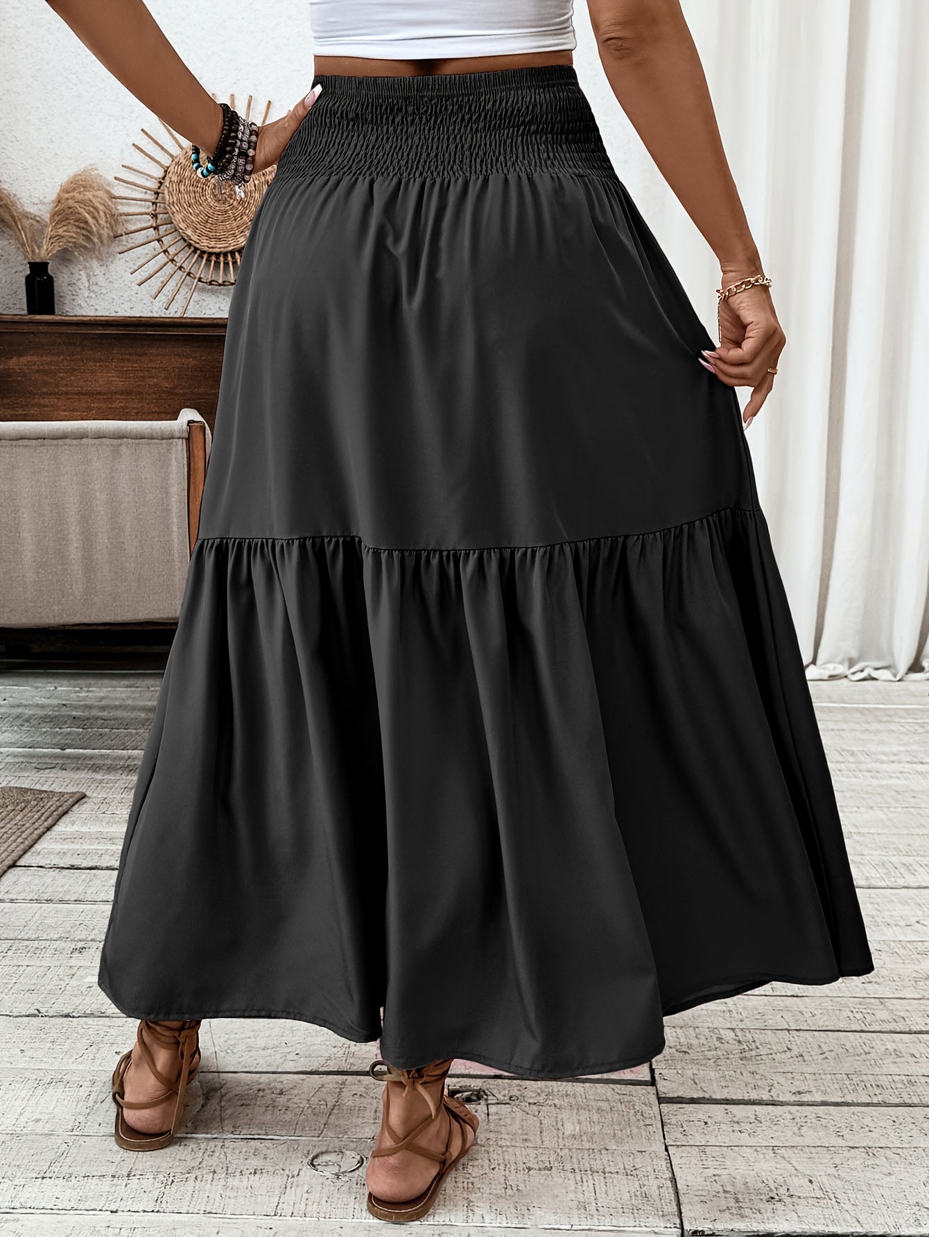Sadie | elegantes blumiges Sommerkleid für Damen