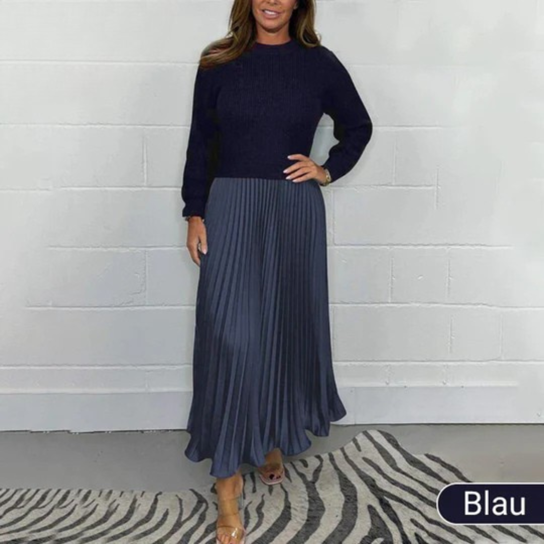 Orlena | Luftiges Plisseekleid