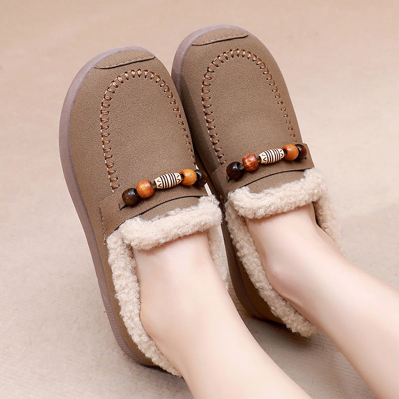 Albira | Bequeme Samtballerinas