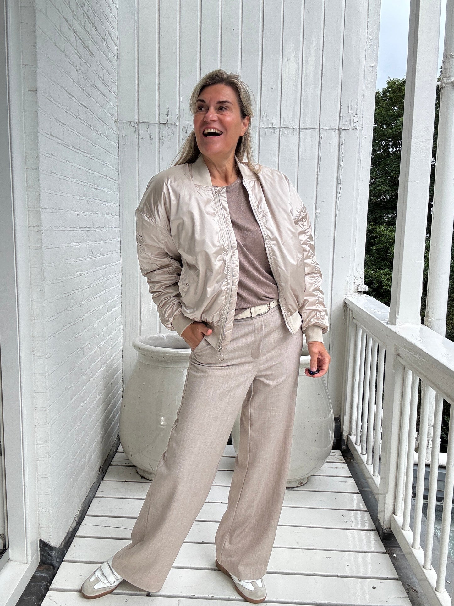 Demi | Modische Damenjacke im Bomberstil, vielseitig & chic