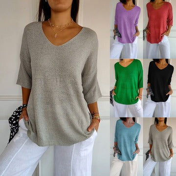 Vilmaza | Schicker Strickpullover für Frauen