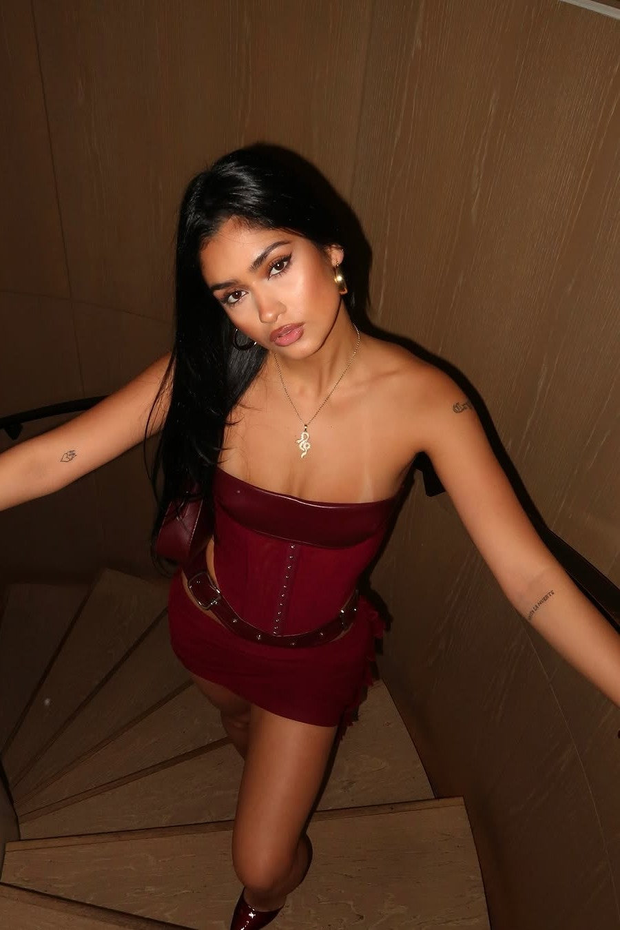 Sylvie | Elegantes trägerloses Minikleid für Damen