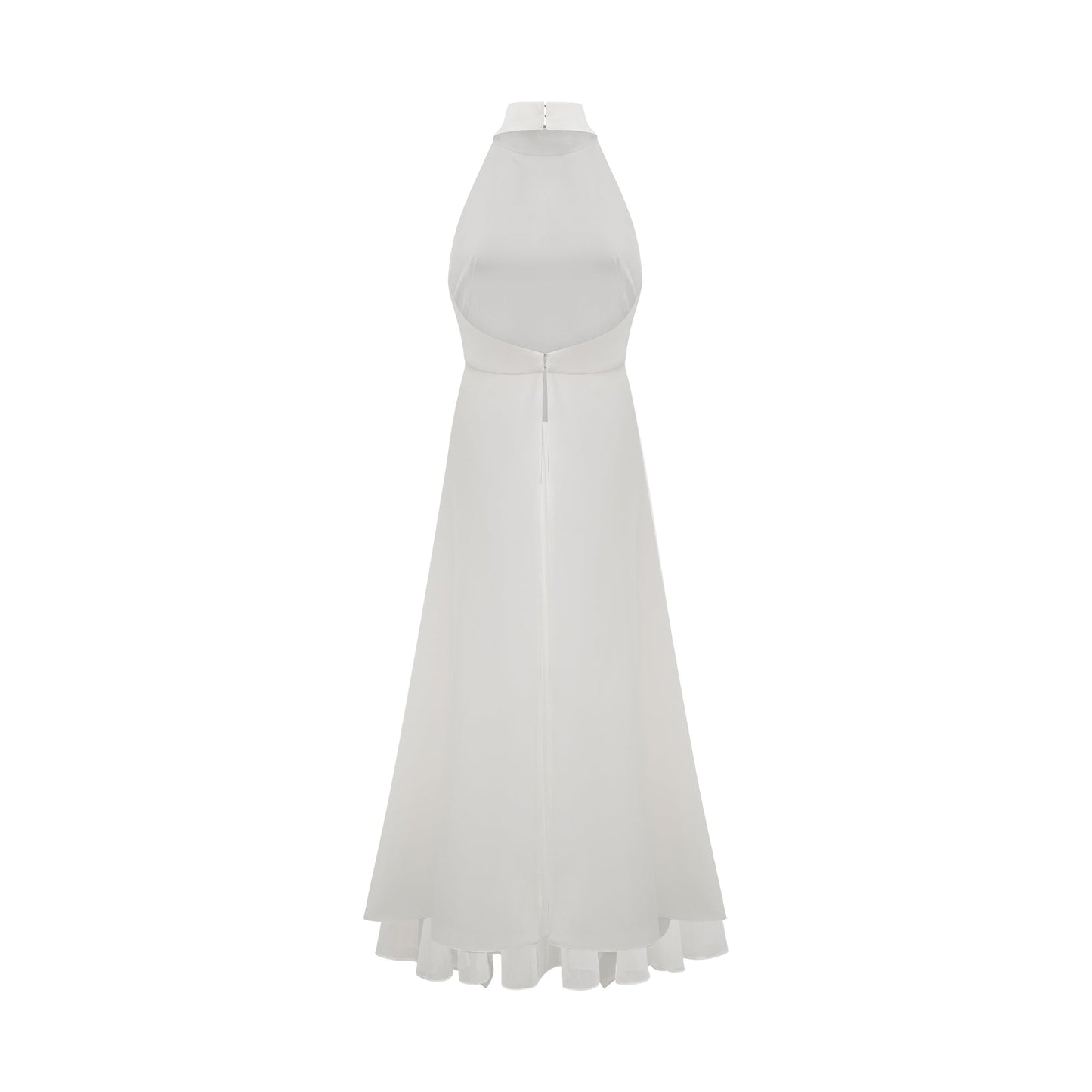 Reya | feminines langes Kleid mit Neckholder-Ausschnitt