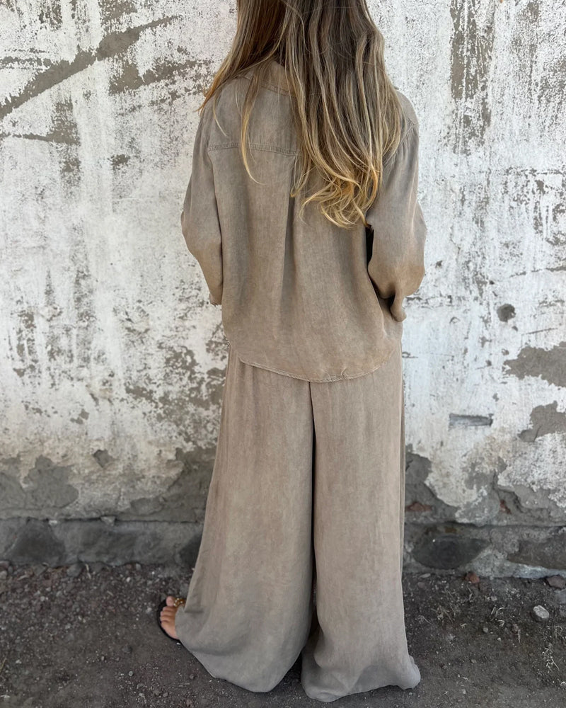 Clara | bequemes Freizeit-Set im Zweiteiler-Stil