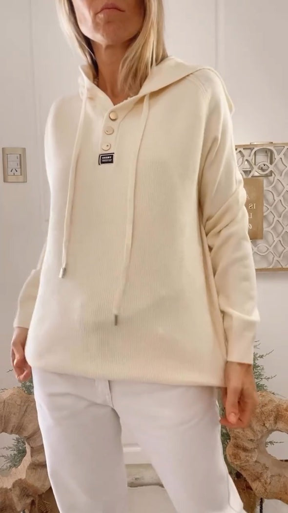 Doncy | Minimalistischer Kapuzenpullover