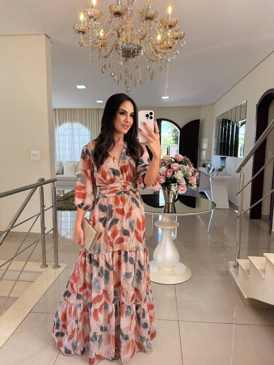 Bethany | luftiges Sommerkleid in Midi-Länge