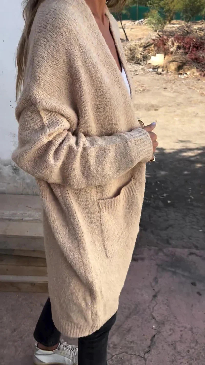 Helena™ | Kuscheliger Strickmantel