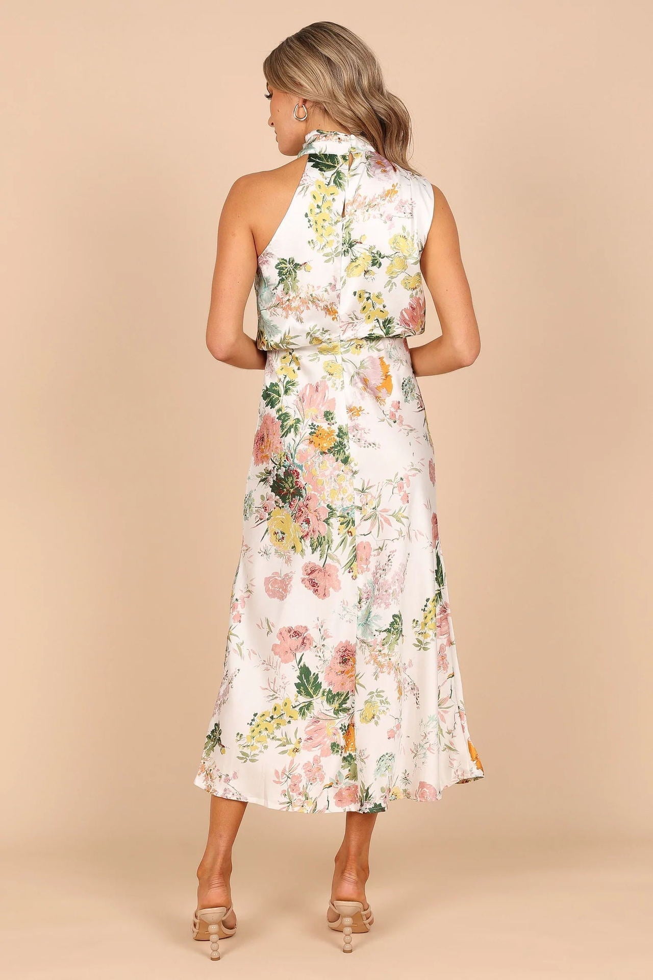Arceli | elegantes Maxikleid mit Blumenprint