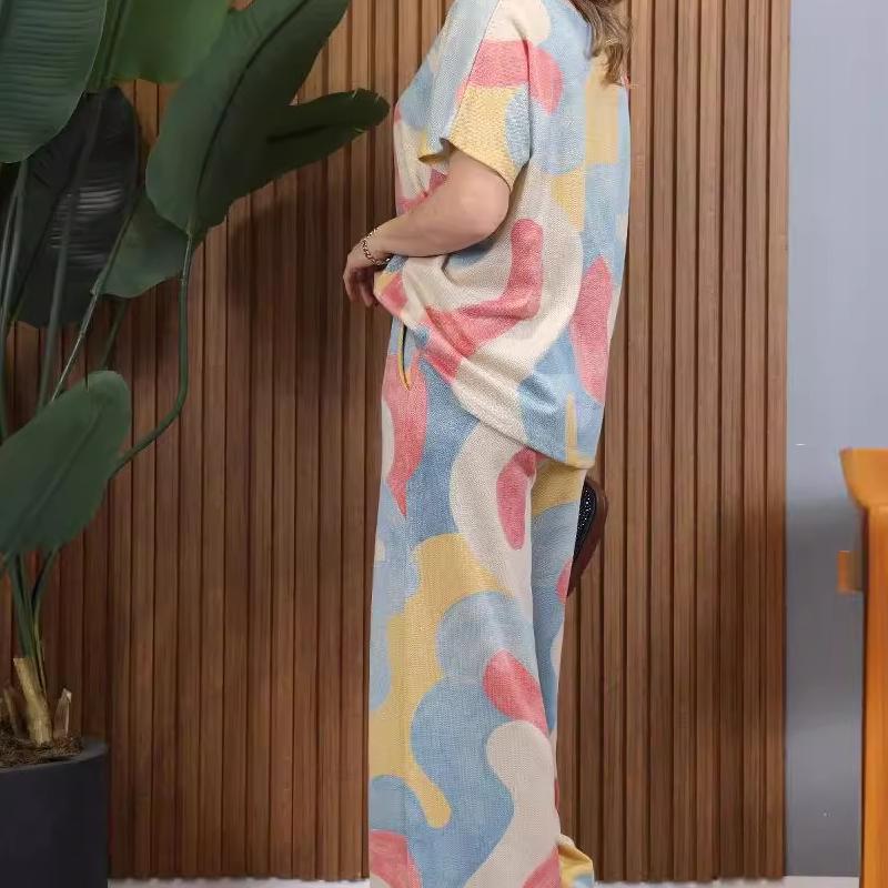 Enna | Oberteil & Hose in Kontrastfarbe