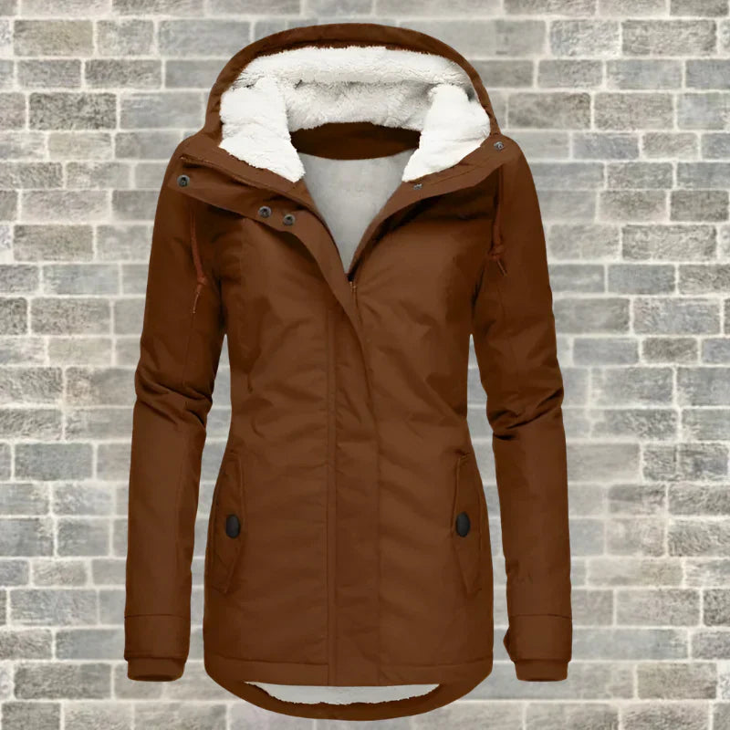 Glaizell | Faltiger Wintermantel