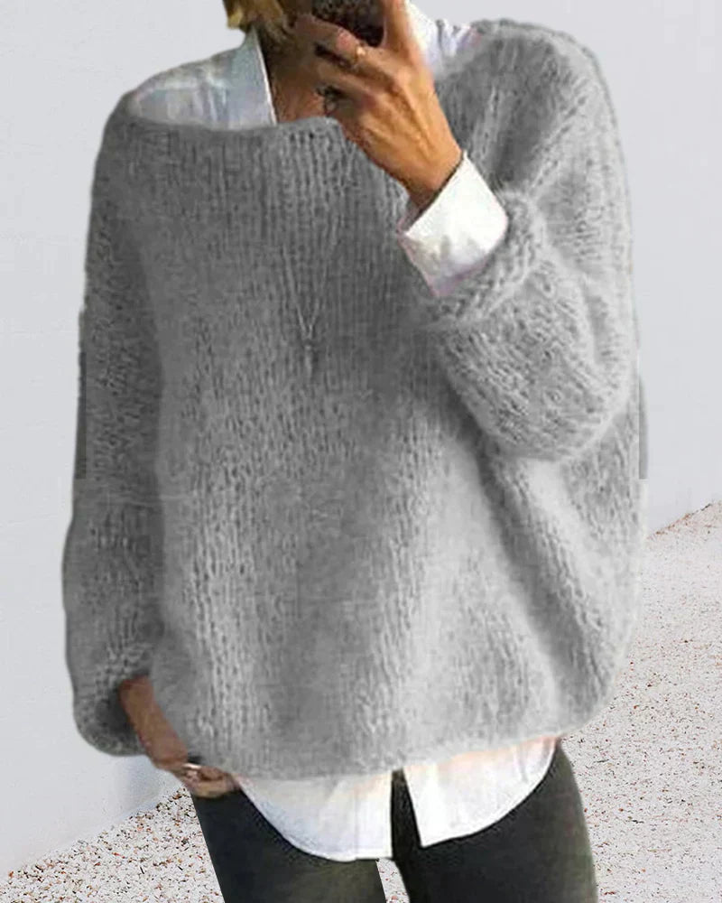 Carine | Weicher Strickpullover