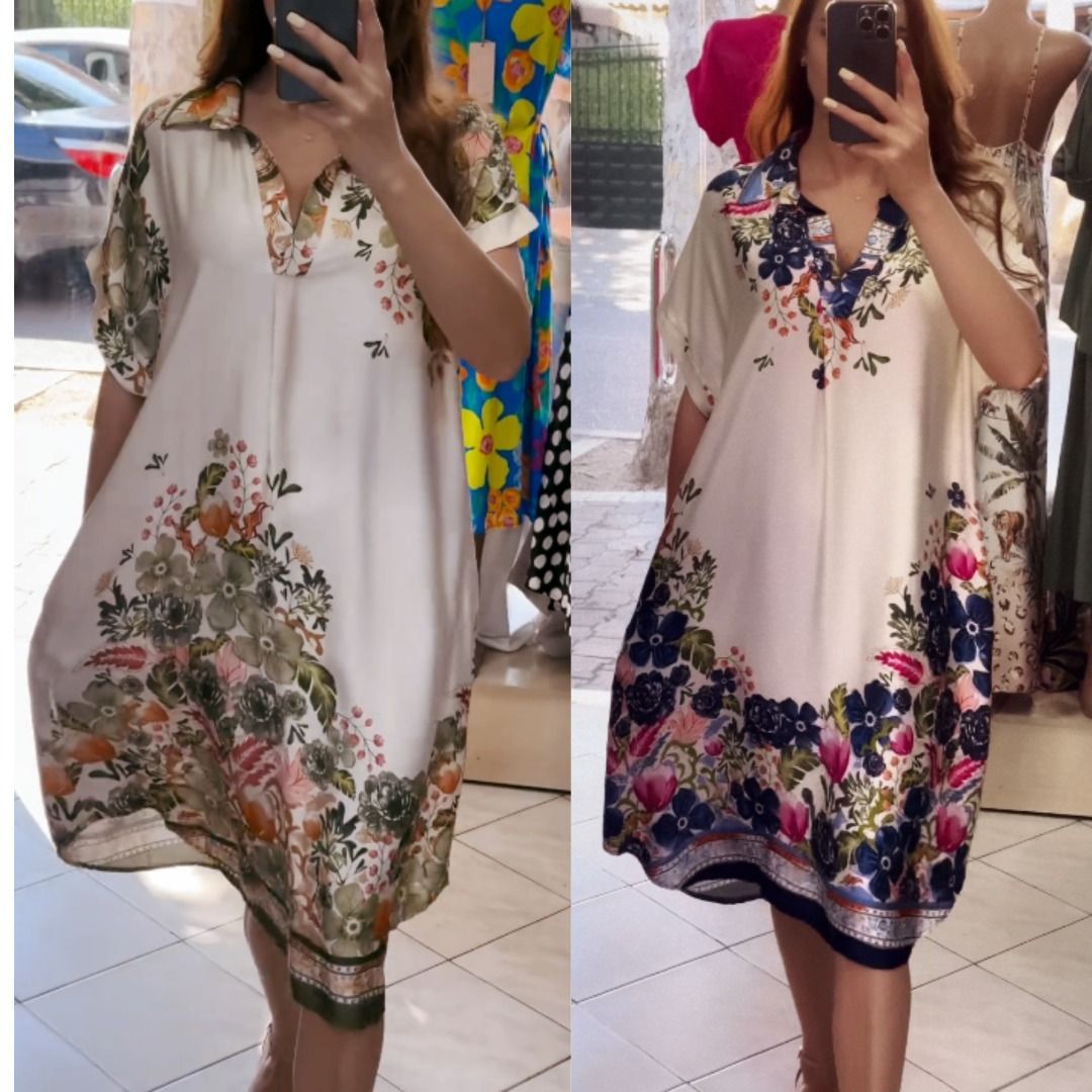 Liora | Elegantes Kleid mit Blumenprint