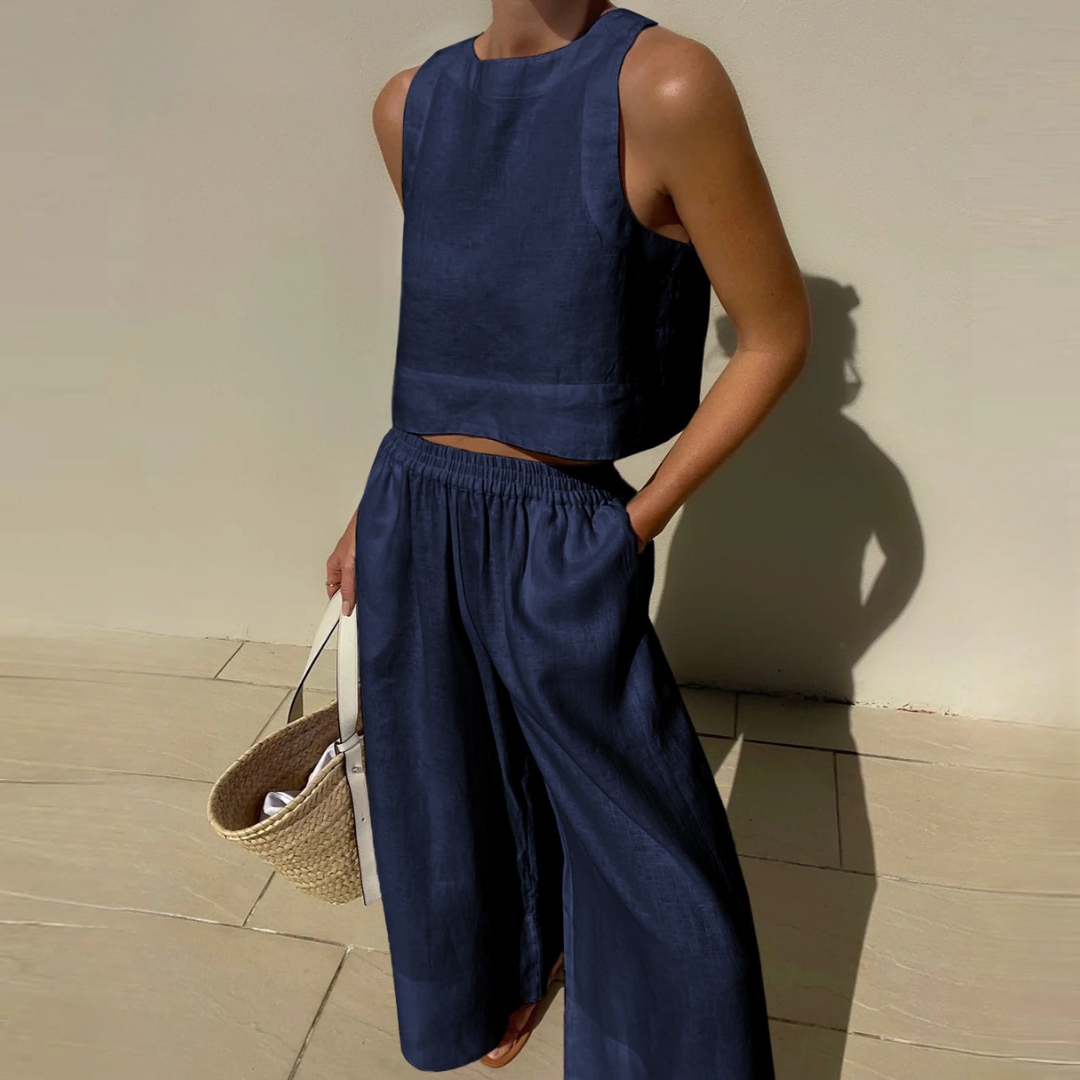 Clorrete | Feminines Set aus Top und Hose