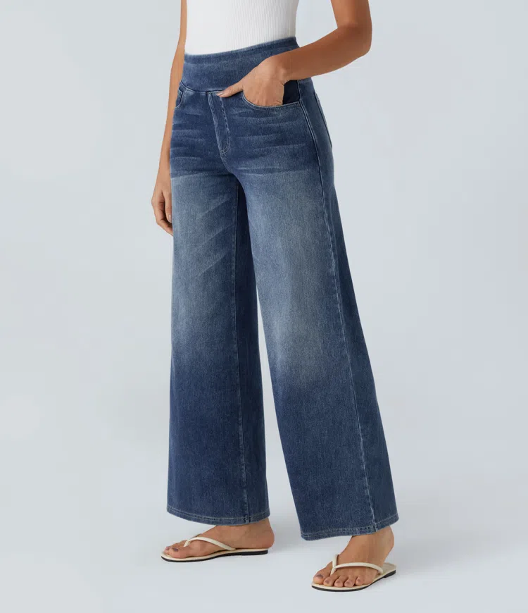 Mel™ | High-Waist Komfort-Jeans | ABVERKAUF!