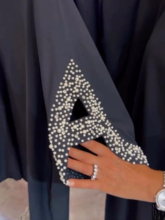 Leni | edles Damenkleid mit Perlenbesatz