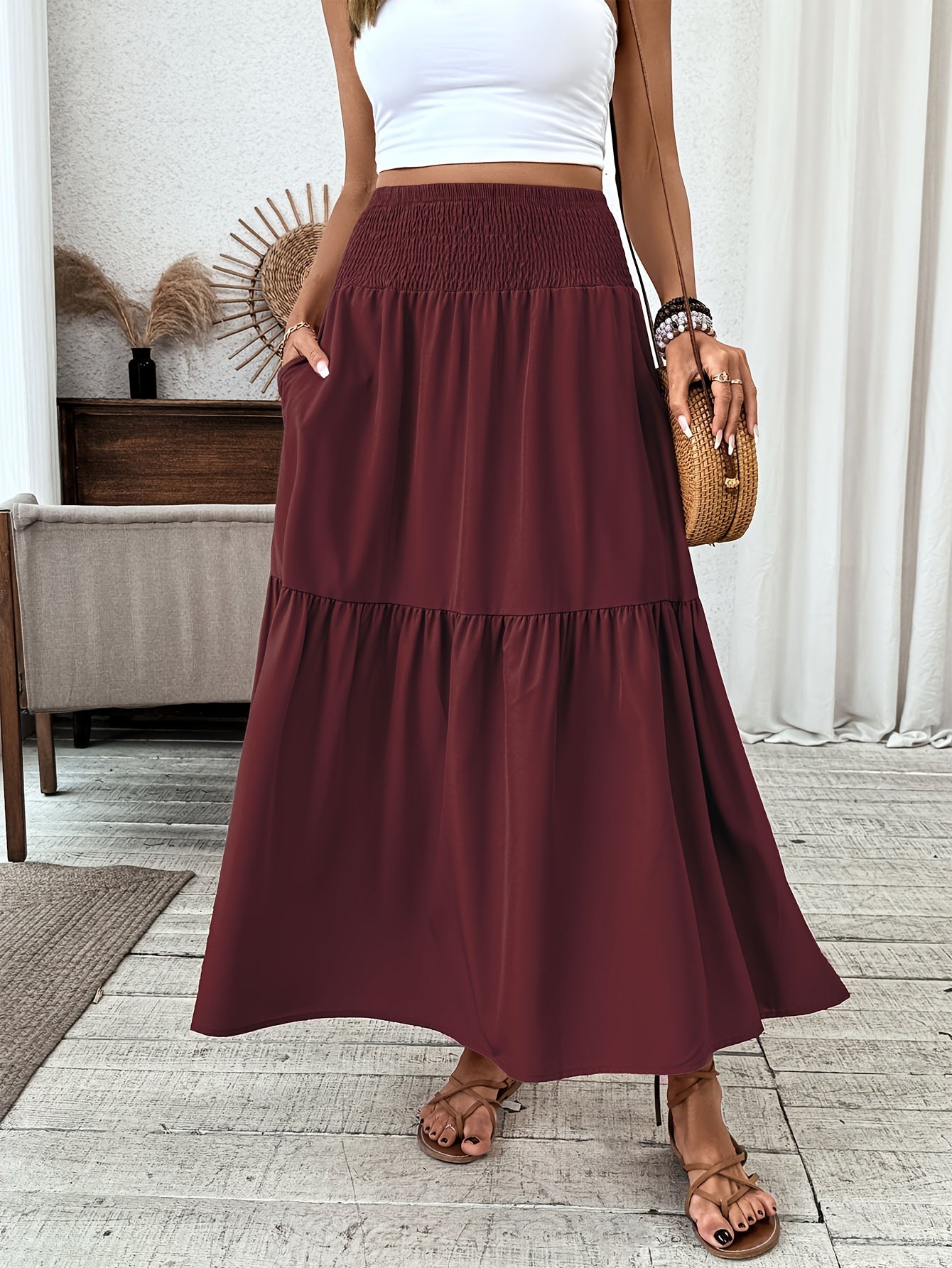 Sadie | elegantes blumiges Sommerkleid für Damen
