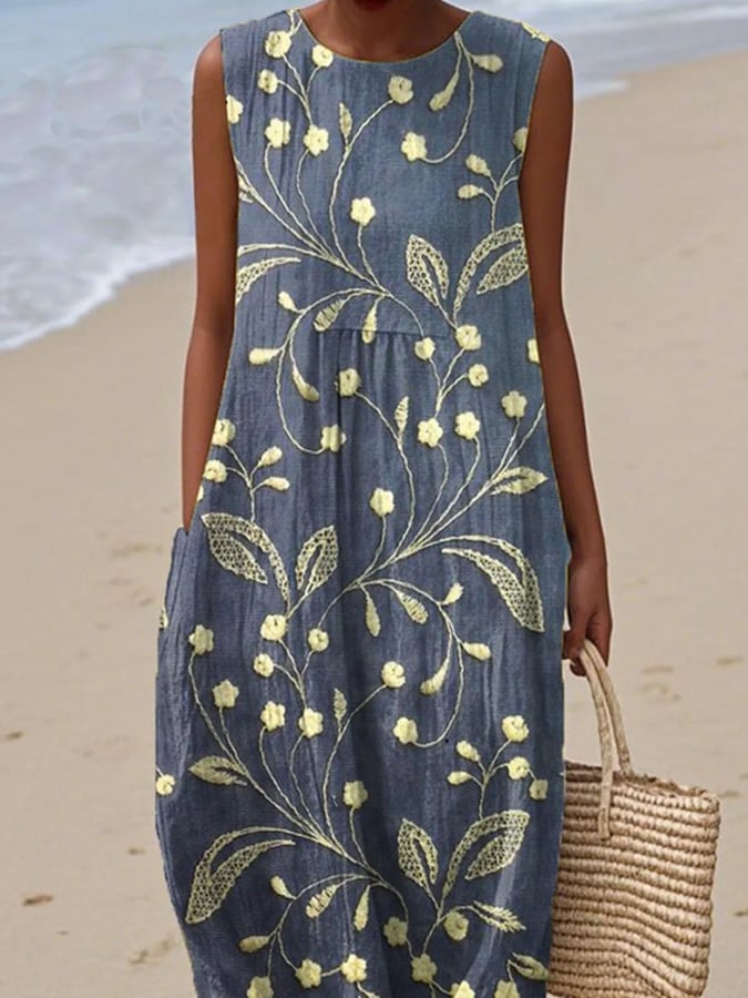 Danyka | Boho Print Sonnenkleid