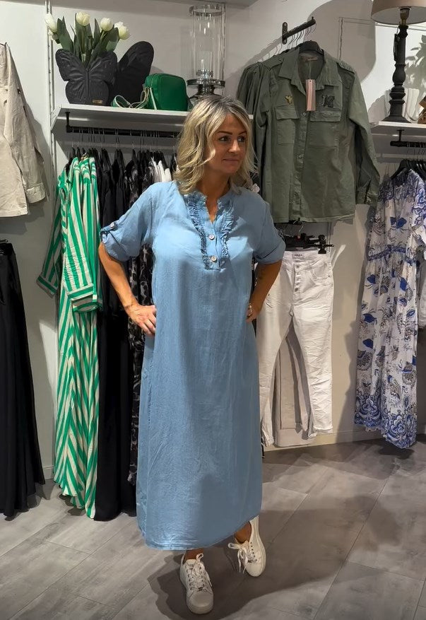 Kira | Langer Denim-Rock