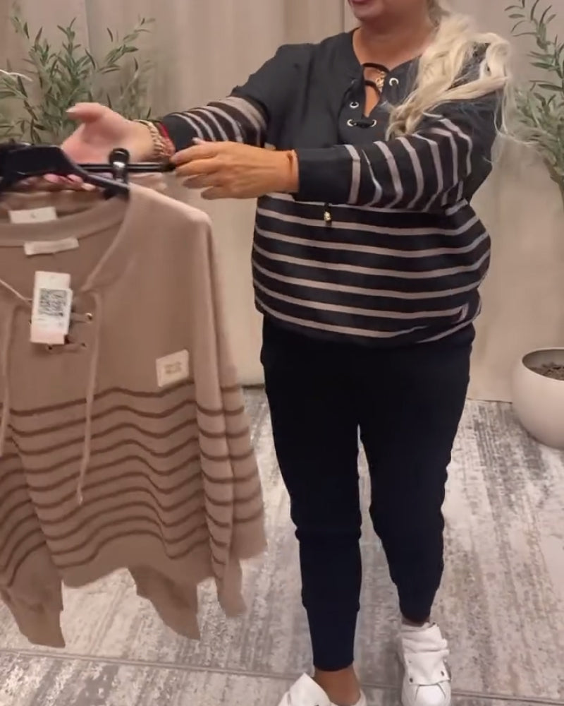 Bivia | Zweiteiliges Sport-Set mit Streifen