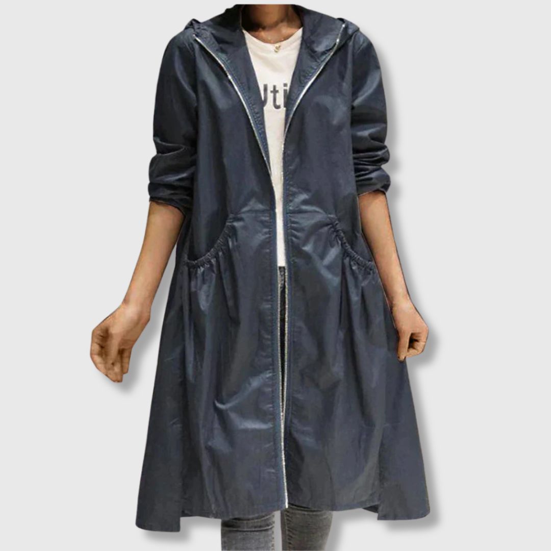 Camila | Damen-Trenchcoat, lang & elegant